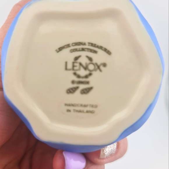 Lenox Hinged Porcelain Trinket Angel Box Christmas Ornament - Picture 5 of 9